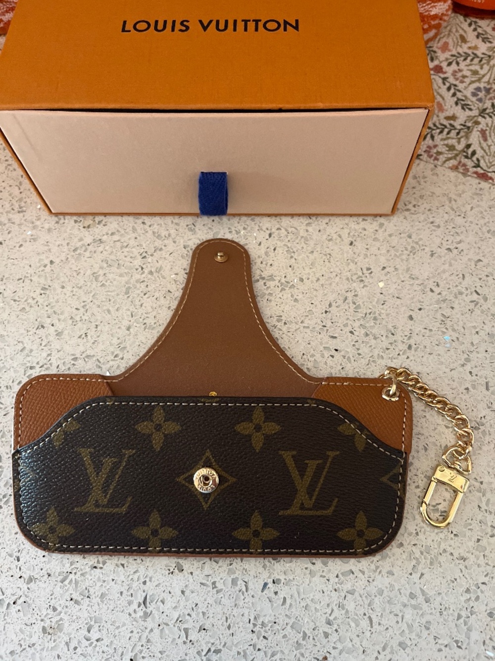 LV Sunglass Case
